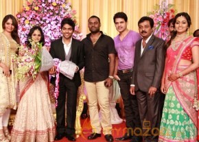 GV Prakash Marriage Reception Photos photo 22