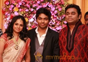 GV Prakash Marriage Reception Photos photo 21