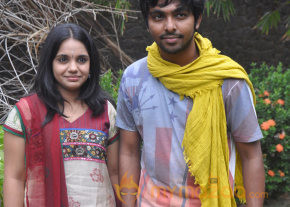 GV Prakash & Saindhavi Press Meet   photo 28