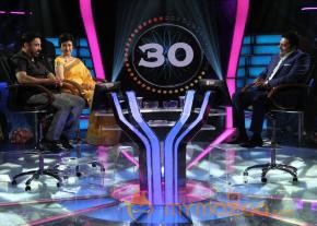 Kamal & Gouthami In Neengalum Vellalam Oru Kodi Show Gallery 