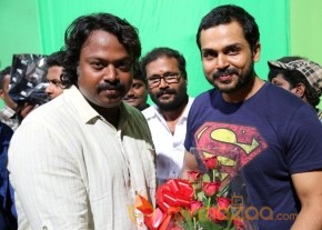Karthi Celebrating Birthday in shoot photo 3