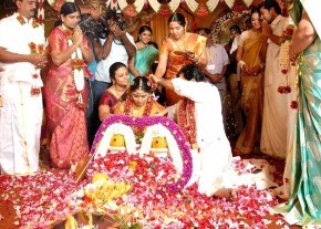 Karthi &amp; Ranjani Wedding Stills photo 13