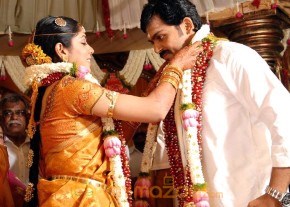 Karthi &amp; Ranjani Wedding Stills photo 9