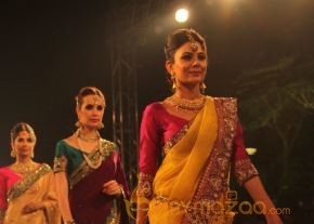Models Saree Fashion Show Photos photo 34