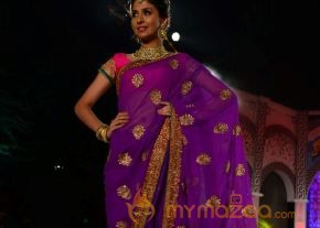 Models Saree Fashion Show Photos photo 50