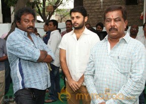 Nithin - Karunakaran Movie Launch Photos photo 8