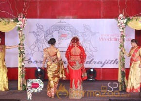 Poornima Indrajith M4Marry Bridal show