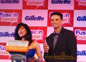 Rahulb Dravid At launch Gillette Fusion Power photo 19