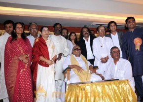 Rajini, Kamal at Kaviperarasu Vairamuthu Aayiram Songs launched stills photo 9
