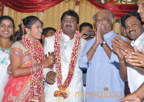 Rajinikanth At Murugan Rajalakshmi Wedding photo 4