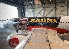 Rajinikanth Kabali AirAsia Special Flight Photos photo 6