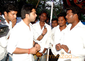 Simbu Supports Tamil Eelam Protest 