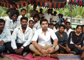 Simbu Supports Tamil Eelam Protest  photo 7