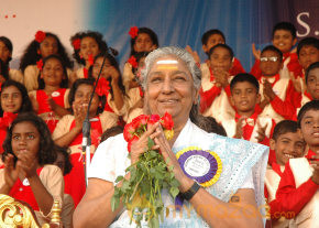 Singer S Janaki At Velammal Matric School Event photo 23