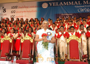 Singer S Janaki At Velammal Matric School Event photo 4
