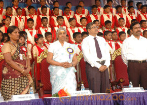 Singer S Janaki At Velammal Matric School Event photo 21