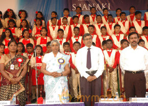 Singer S Janaki At Velammal Matric School Event photo 14
