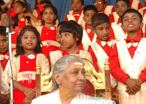Singer S Janaki At Velammal Matric School Event photo 22