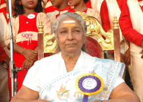 Singer S Janaki At Velammal Matric School Event photo 35