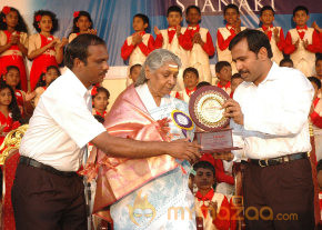 Singer S Janaki At Velammal Matric School Event photo 26