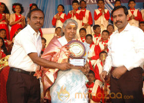 Singer S Janaki At Velammal Matric School Event photo 37