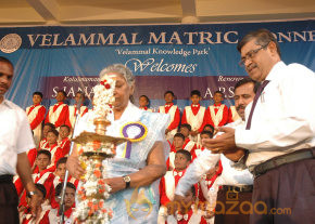 Singer S Janaki At Velammal Matric School Event photo 25