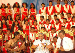 Singer S Janaki At Velammal Matric School Event photo 13