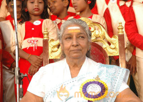 Singer S Janaki At Velammal Matric School Event photo 36