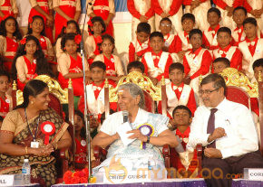Singer S Janaki At Velammal Matric School Event photo 40