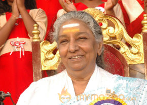 Singer S Janaki At Velammal Matric School Event photo 38