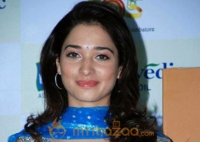 Tamanna At Parachute Ayurvedic Hair Oil Launch photo 4