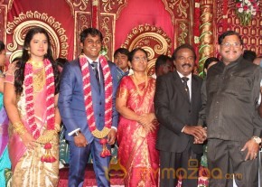 Vasanthakumar Son Wedding Reception Stills photo 2