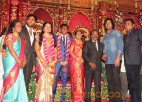 Vasanthakumar Son Wedding Reception Stills photo 5