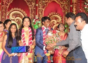 Vasanthakumar Son Wedding Reception Stills photo 6