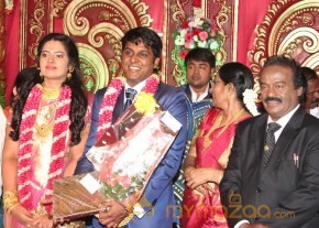 Vasanthakumar Son Wedding Reception Stills photo 10