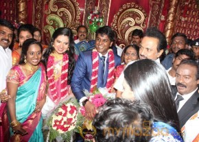 Vasanthakumar Son Wedding Reception Stills photo 15