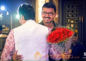 Vijay @ Pandiyarajan Son Prithivi Marriage Reception Photos  photo 5