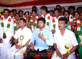 Vijay At Fans Wedding photo 2