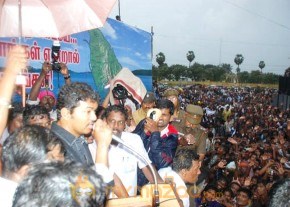 Vijay' At Political Meeting In Nagapattinam photo 13