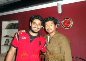 Vijay At Premji Amaran Birthday Bash photo 2