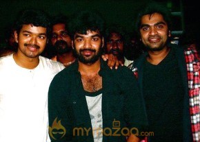 Vijay &amp; Simbu Celebrating Jai Birthday Party photo 2