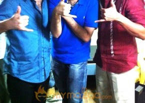 Vijay With Ajith’ At Mangatha On Location Stills photo 3