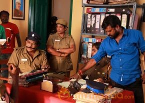 Kaaval movie working stills