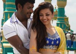 Kajal in Paayum Puli Tamil Movie Stills photo 6