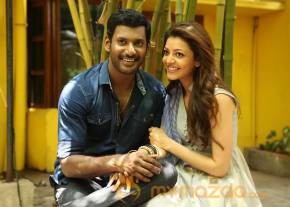 Kajal in Paayum Puli Tamil Movie Stills photo 15
