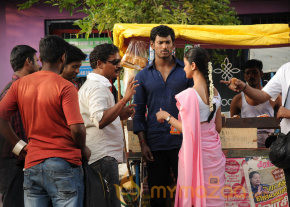 Pattathu Yaanai Movie Onlocation Stills photo 7