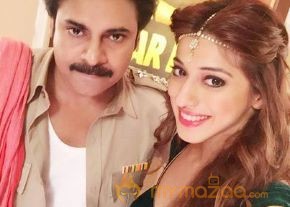 Raai Lakshmi With Power Star Sardaar GabbarSingh Song Shooting photos photo 3