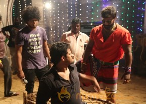 Tamil movie Kanna Pinna new stills at shotting spot photo 37