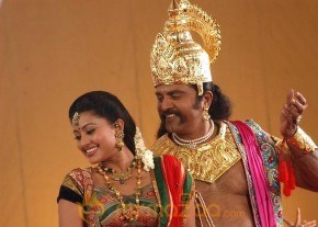Sarathkumar Sneha in Vidiyal Movie Stills photo 9