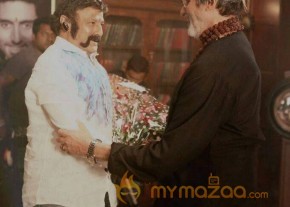Balakrishna Meets Big B in Mumbai photo 3